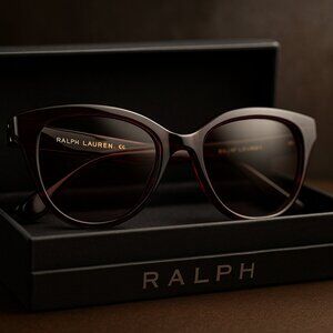 Ralph Lauren Red and Black Sunglasses